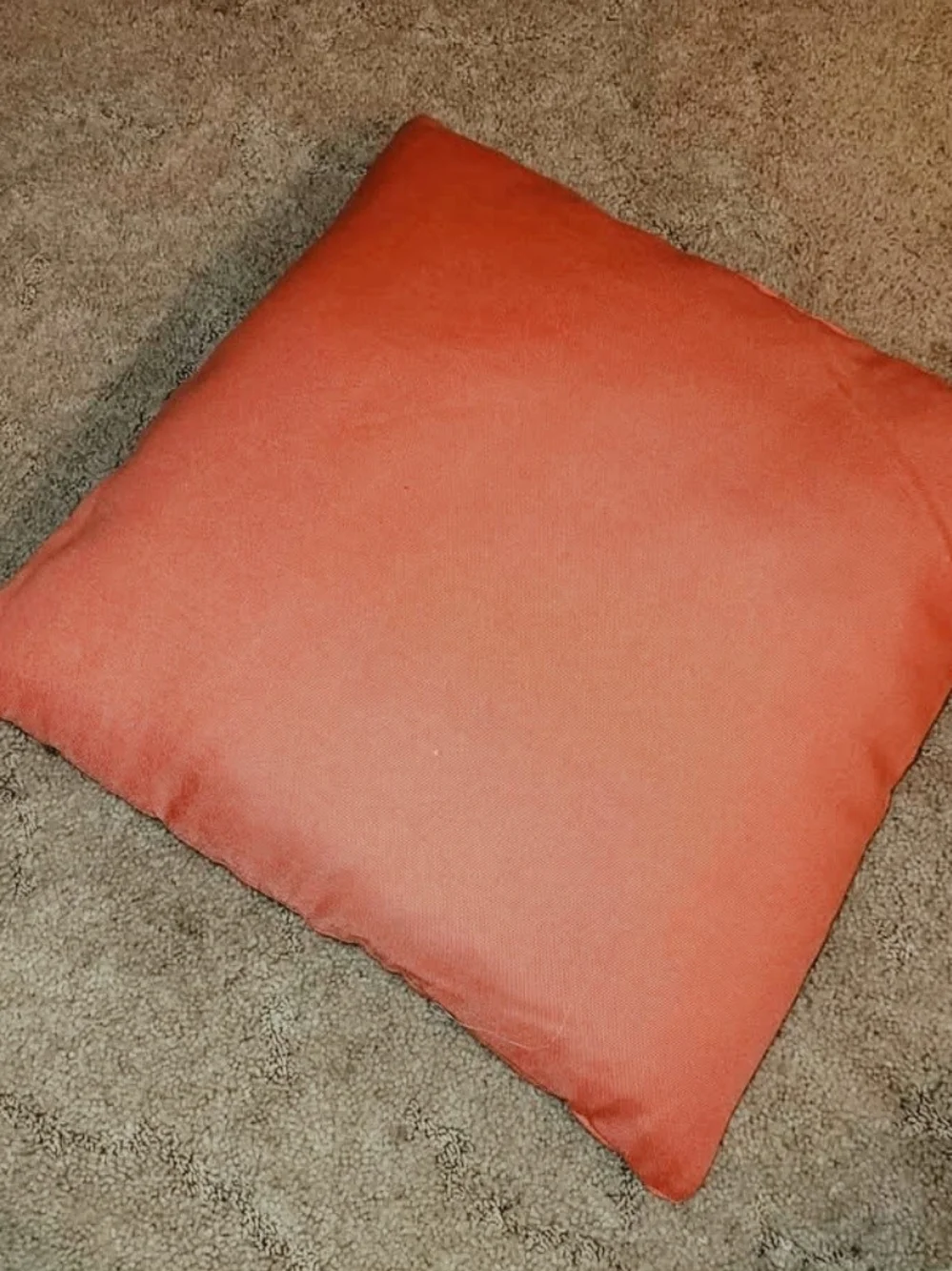 Stylish Coral Outdoor/Indoor Accent Pillow - Brand Unspecified